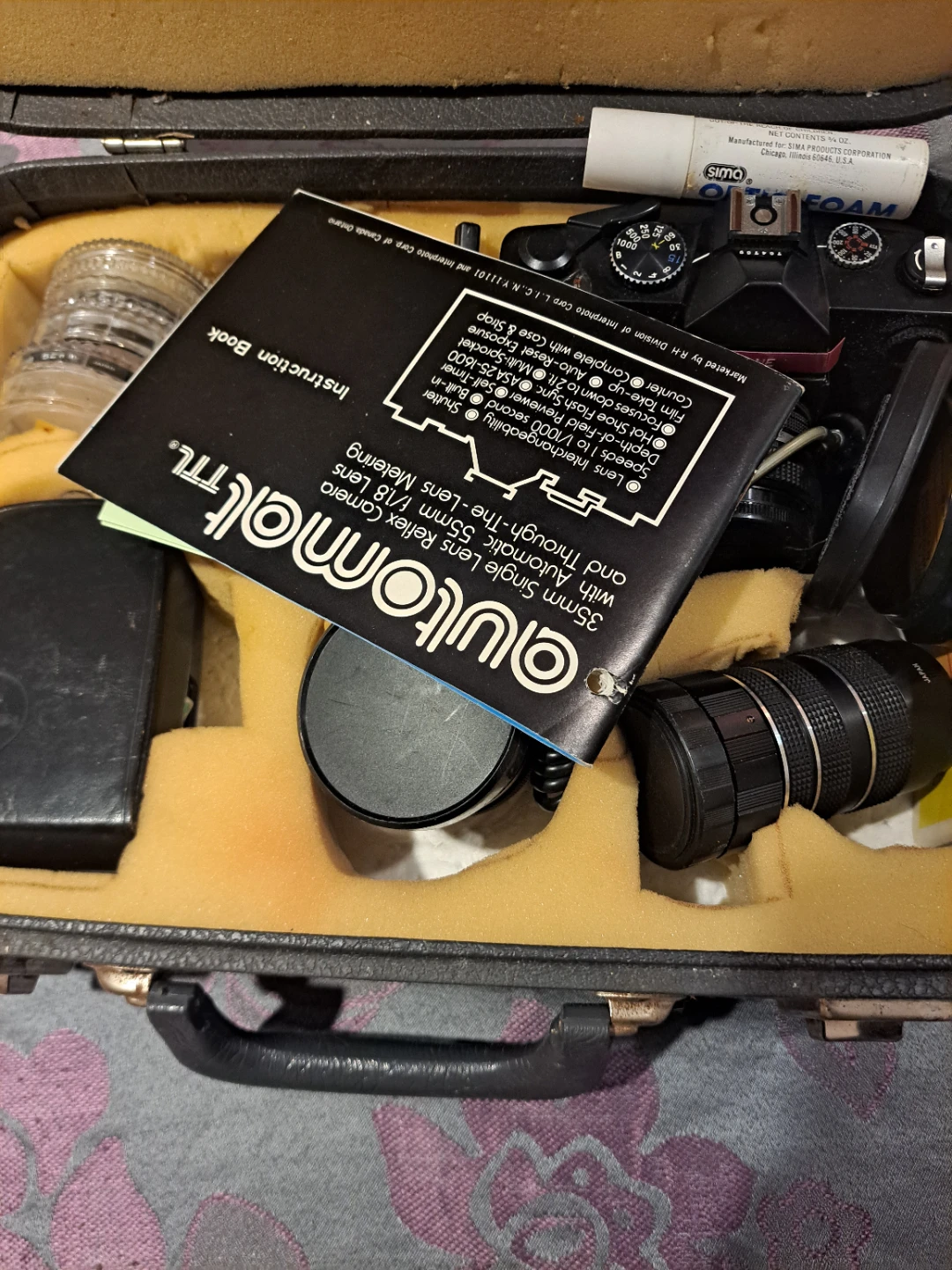 Automat TTL 35mm SLR Camera Set - photo 2