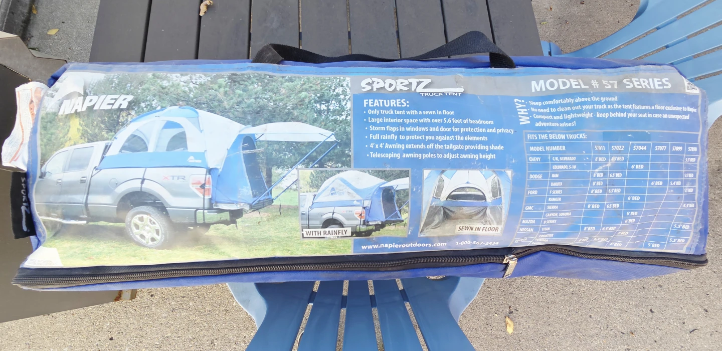 Napier Sportz truck tent