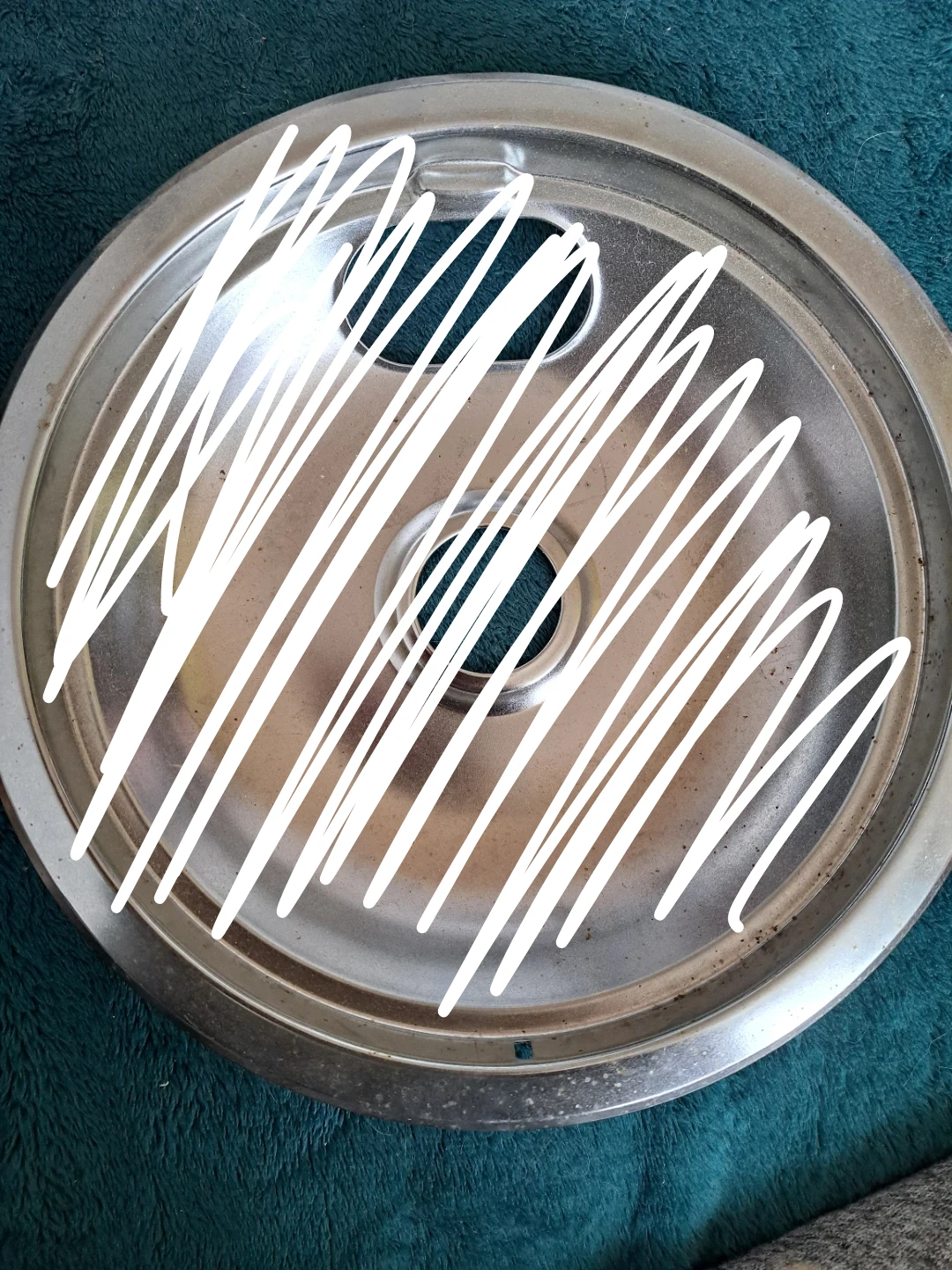 6" Chrome Drip Pan & Ring - photo 3