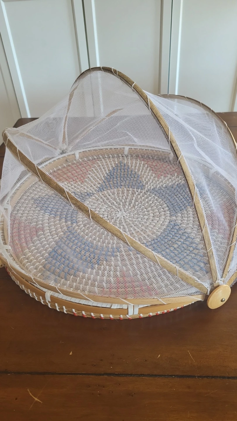 Woven Food Cover Tray