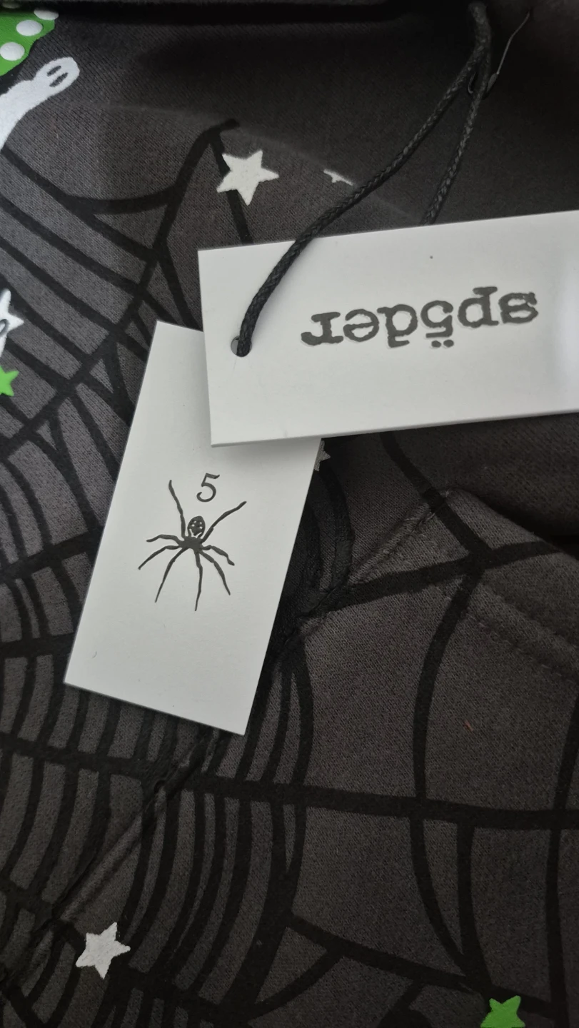 SP5DER Hoodie Charcoal Green - photo 3
