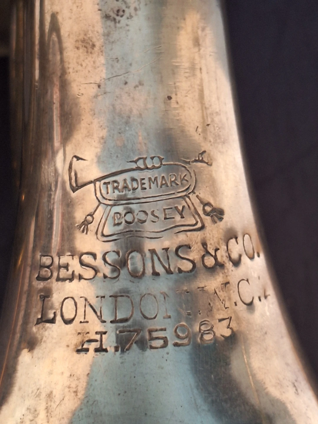 Vintage Brass Pocket Trumpet/ Cornet - photo 5