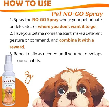 Petstoral Not Here Potty Training Spray Pack - Citrus & Mint - photo 3