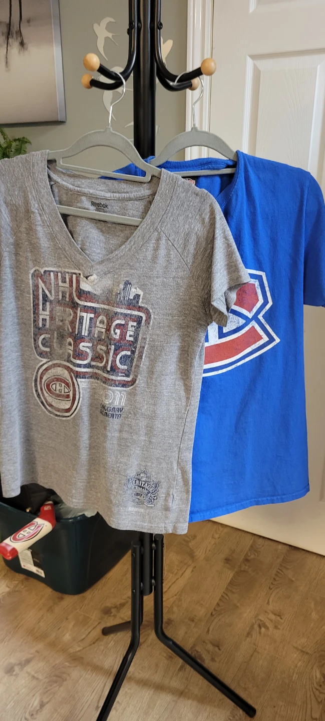 Two NHL Montreal Canadiens T-Shirts