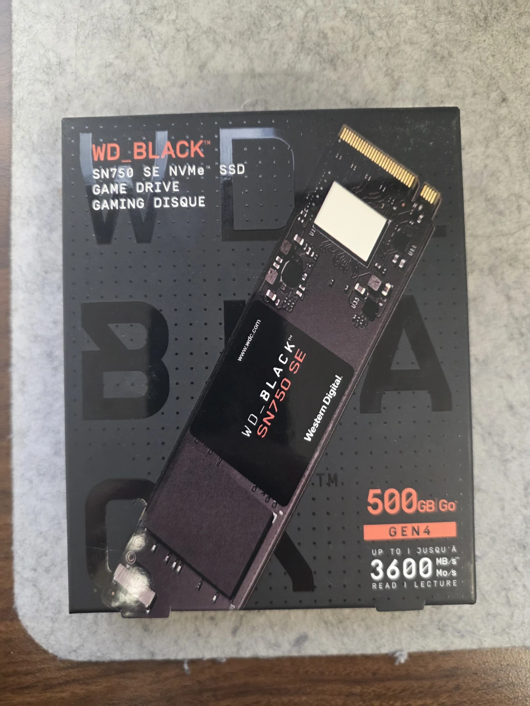 WD Black SN750 SE NVMe SSD 500GB