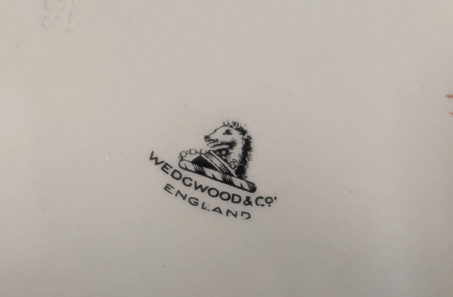 Vintage Wedgwood & Co Square Plate - photo 2