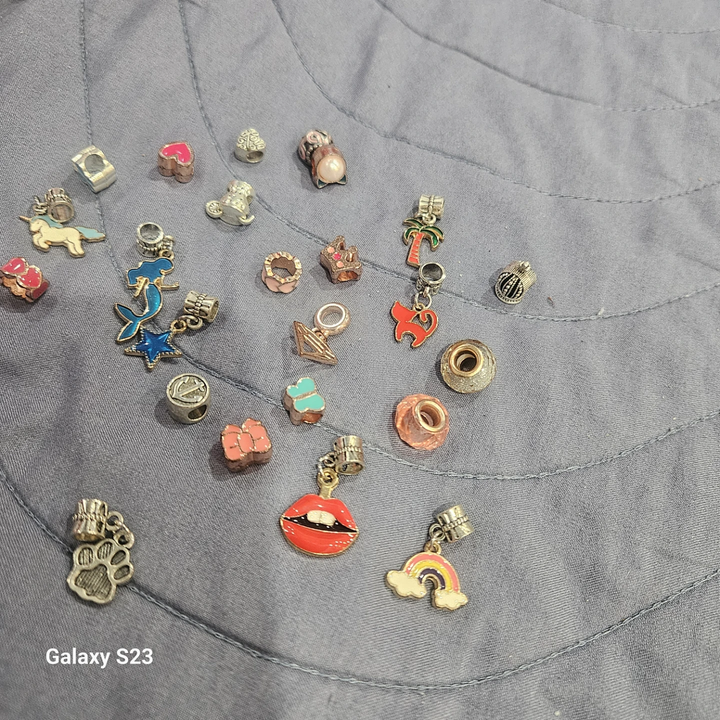 Assorted Decorative Jewelry Charms