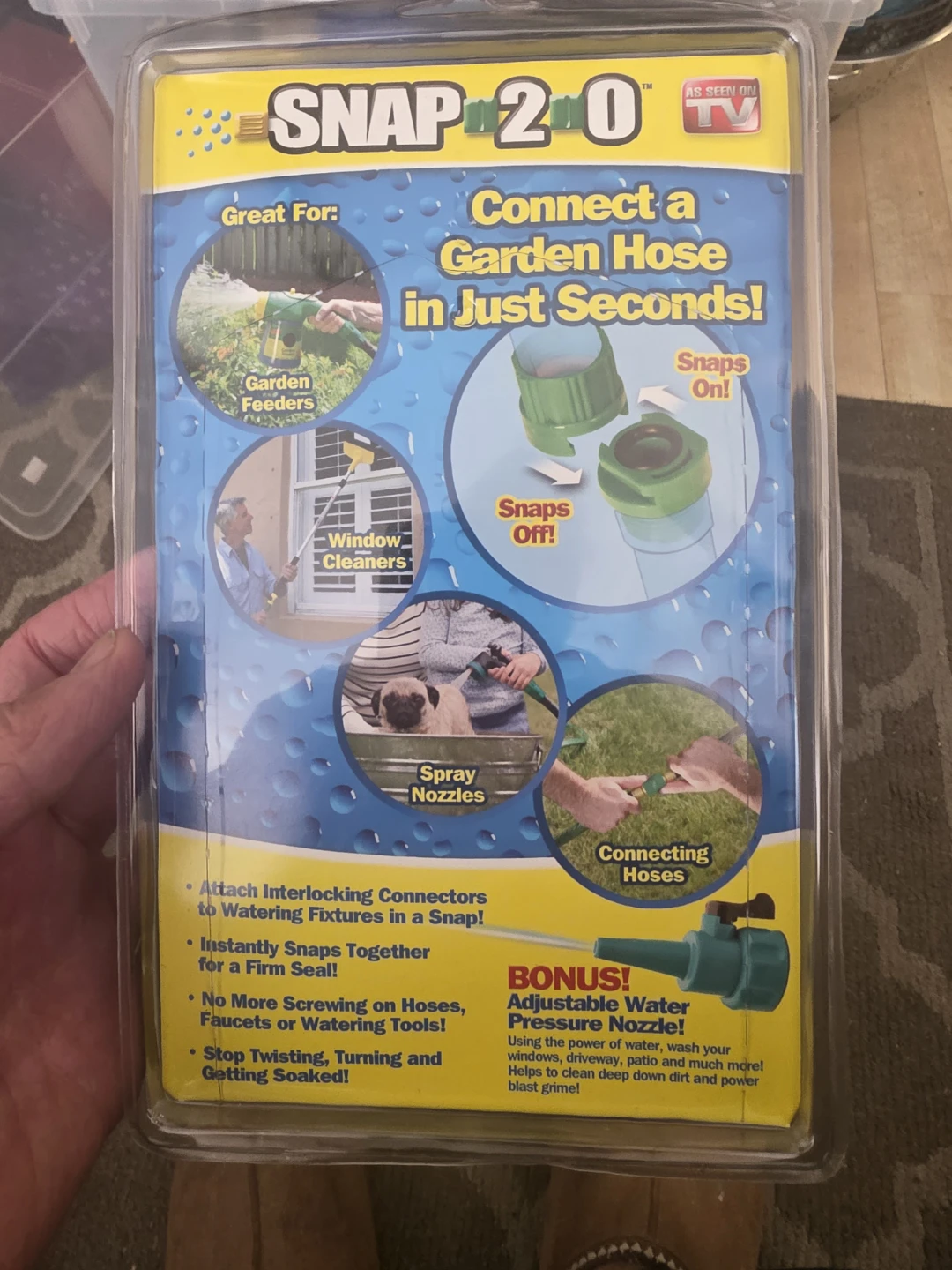Snap 2.0 Garden Hose Connector Set - photo 2