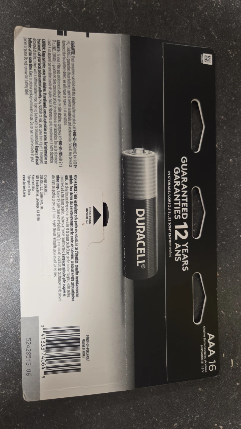 Duracell Coppertop AAA Batteries, 16 Pack - photo 3