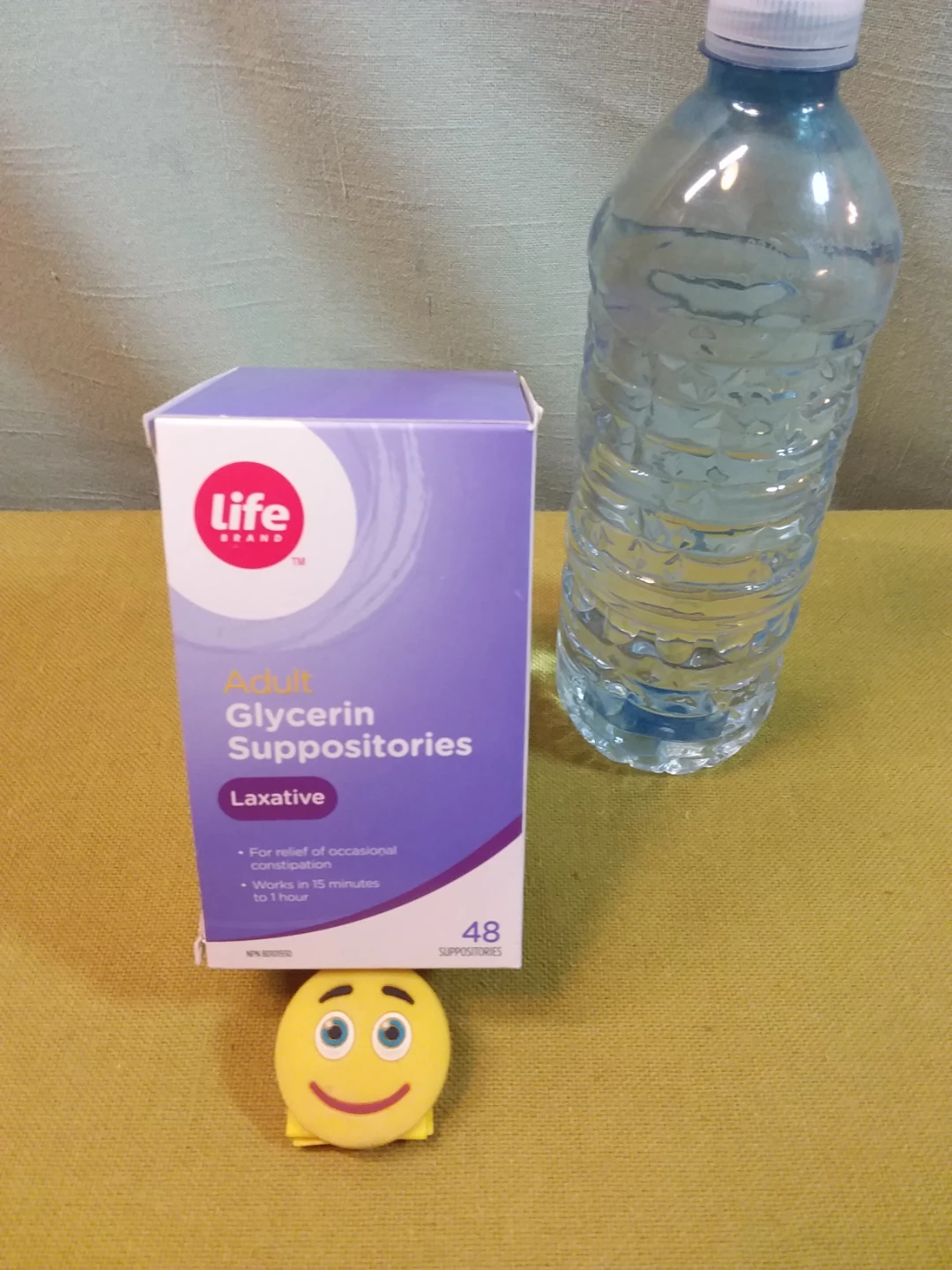 🏈 🆕 Life Brand Adult Glycerin Suppositories - 48 Count
