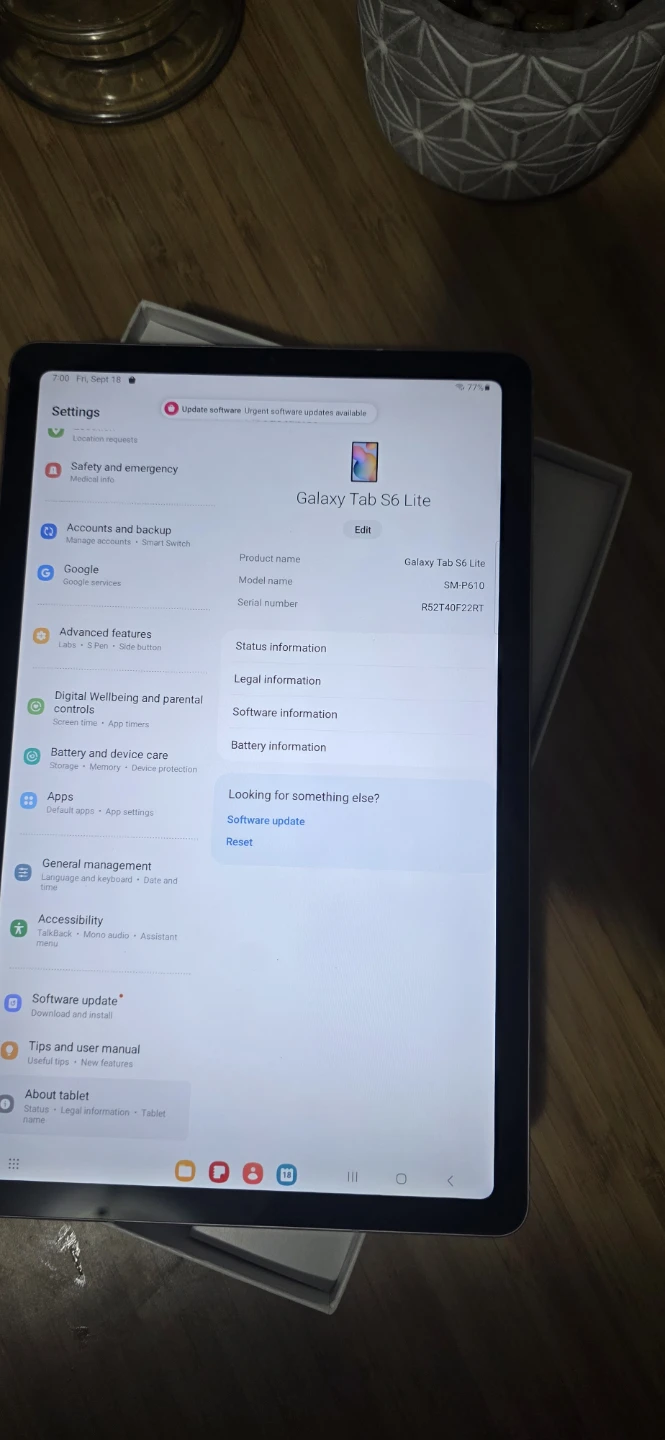 Samsung Galaxy Tab S6 Lite - photo 3