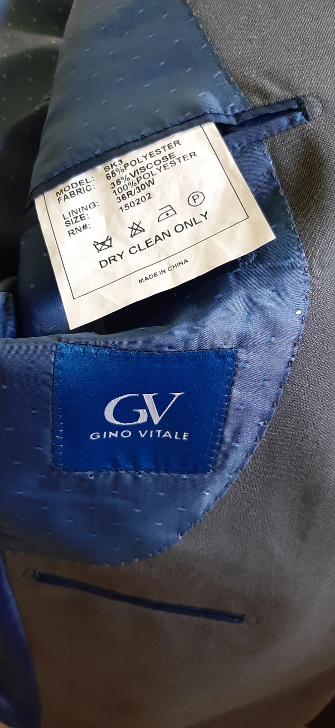 Gino Vitale Suit  men's 2 piece suit - photo 5