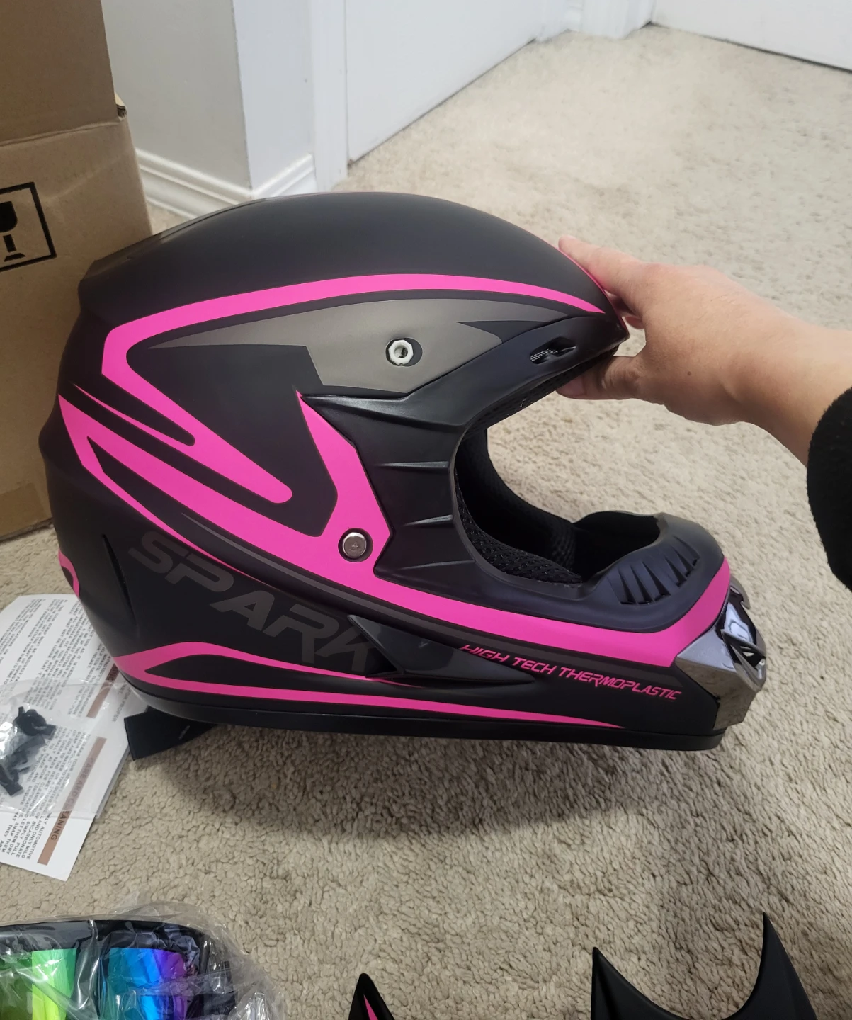 Motocross helmet size XL (New) - photo 3