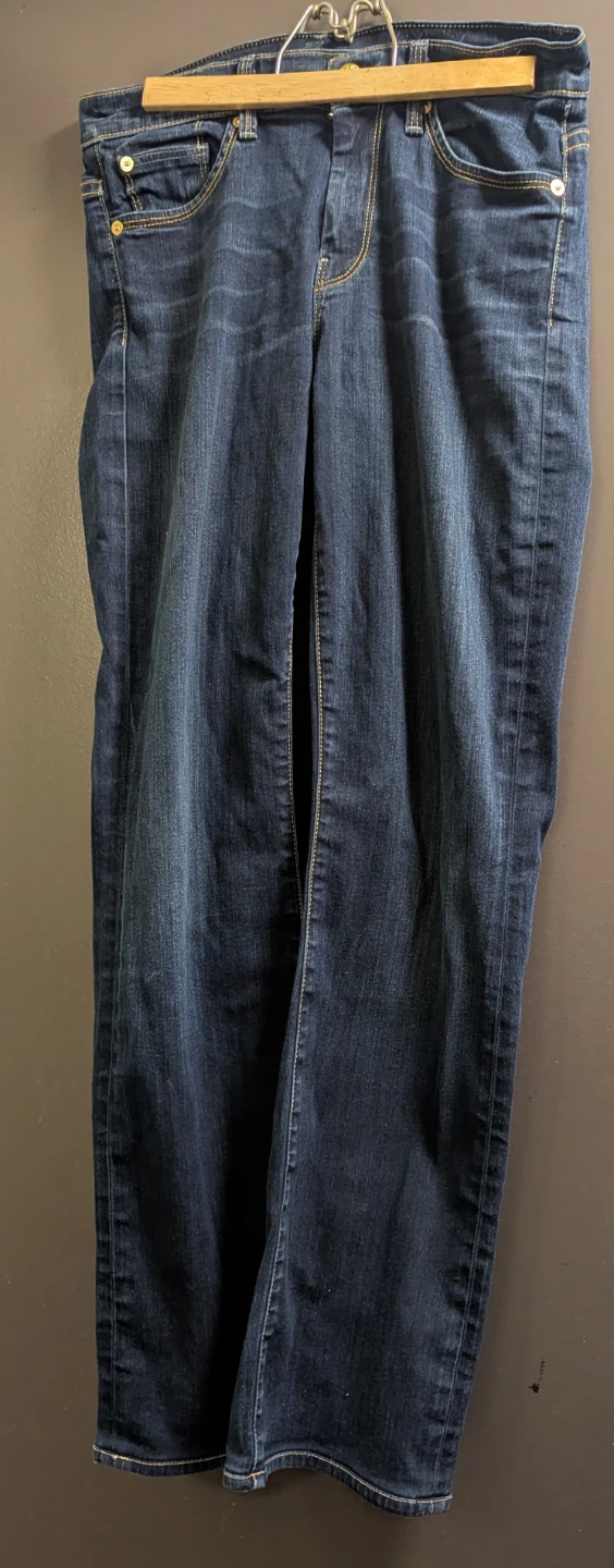 7 For All Mankind Brand High Waist Straight Leg Jeans (26)! 👖