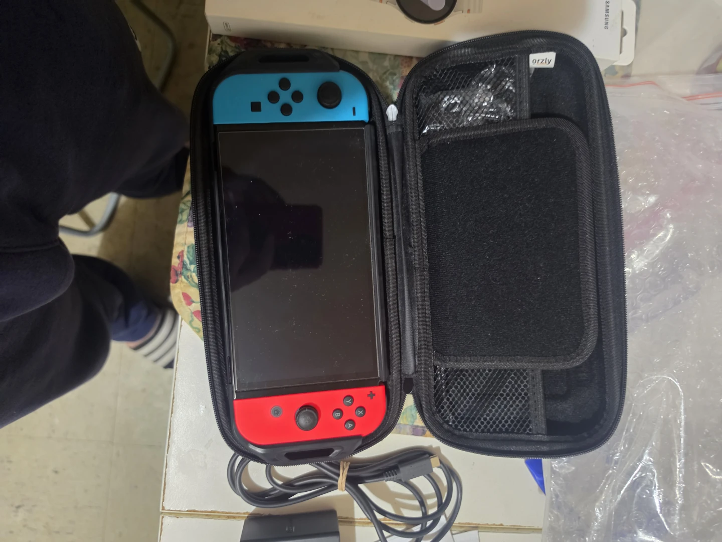 Nintendo Switch Oled with Games, Charger/ Samsung galaxy Watch 7 - photo 3