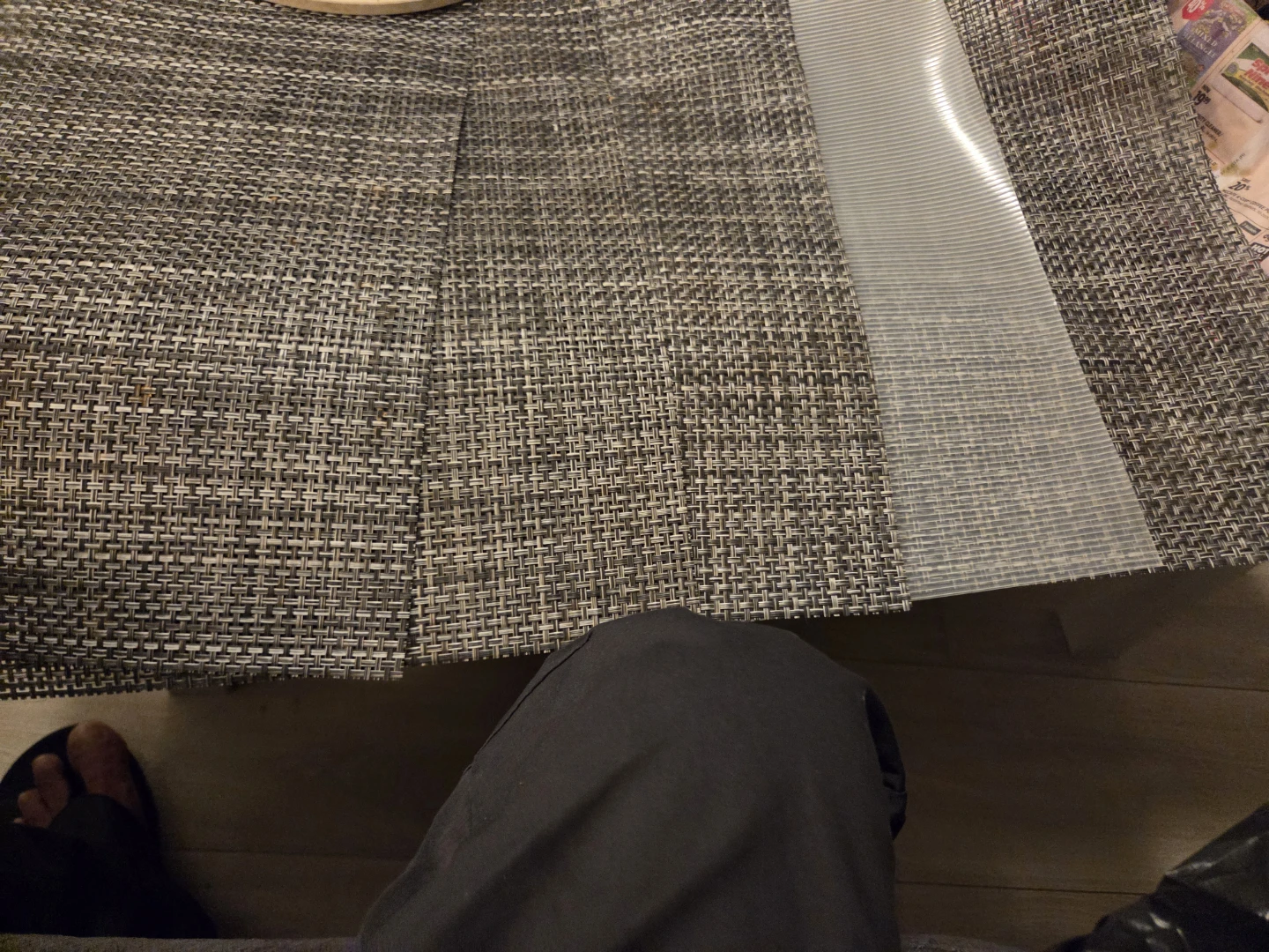 Woven Grey Placemats