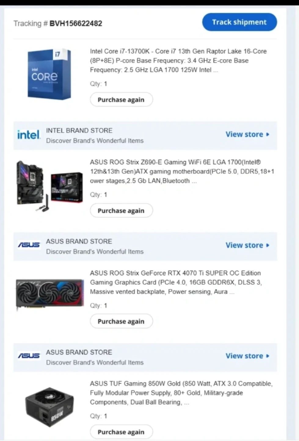 High-End Gaming PC – RTX 4070 Ti SUPER OC/ i7-13700K / 32GB DDR5 - photo 2