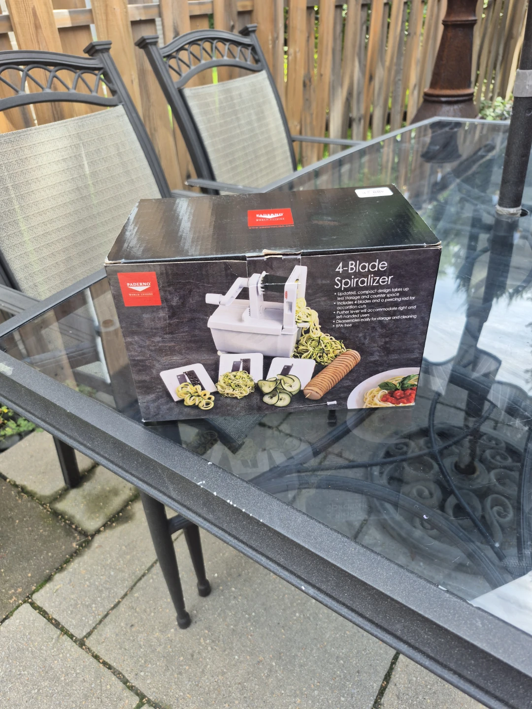 Paderno 4-Blade Spiralizer