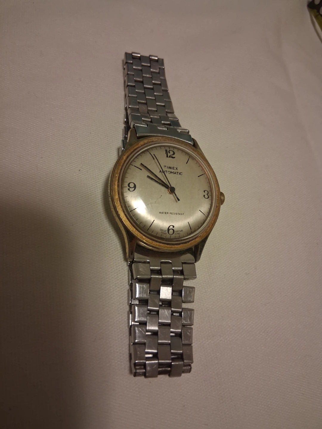 Vintage 1980 Timex Automatic Watch Great Britian 31220
