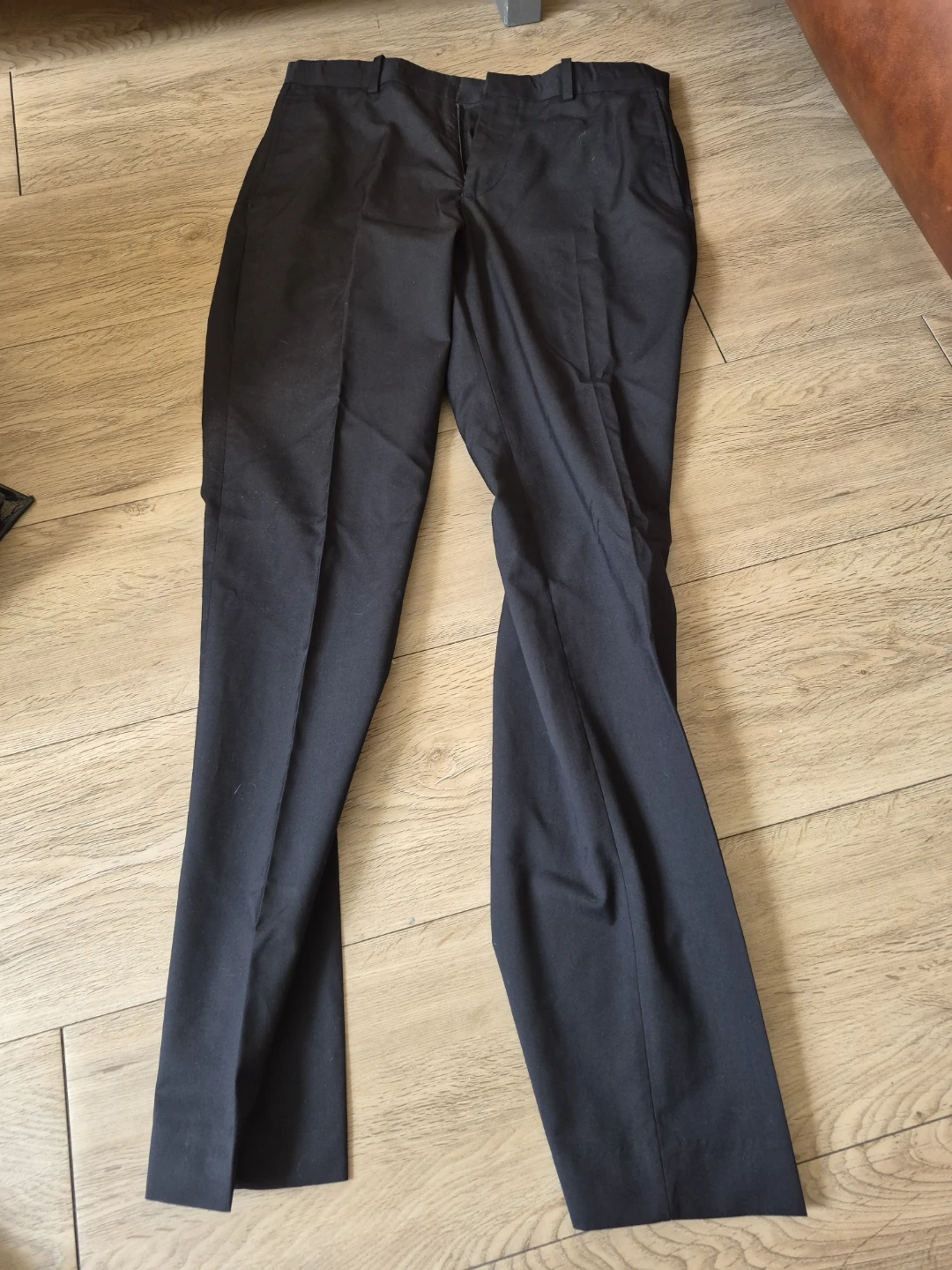 H&M Regular Fit Black Dress Pants 30R