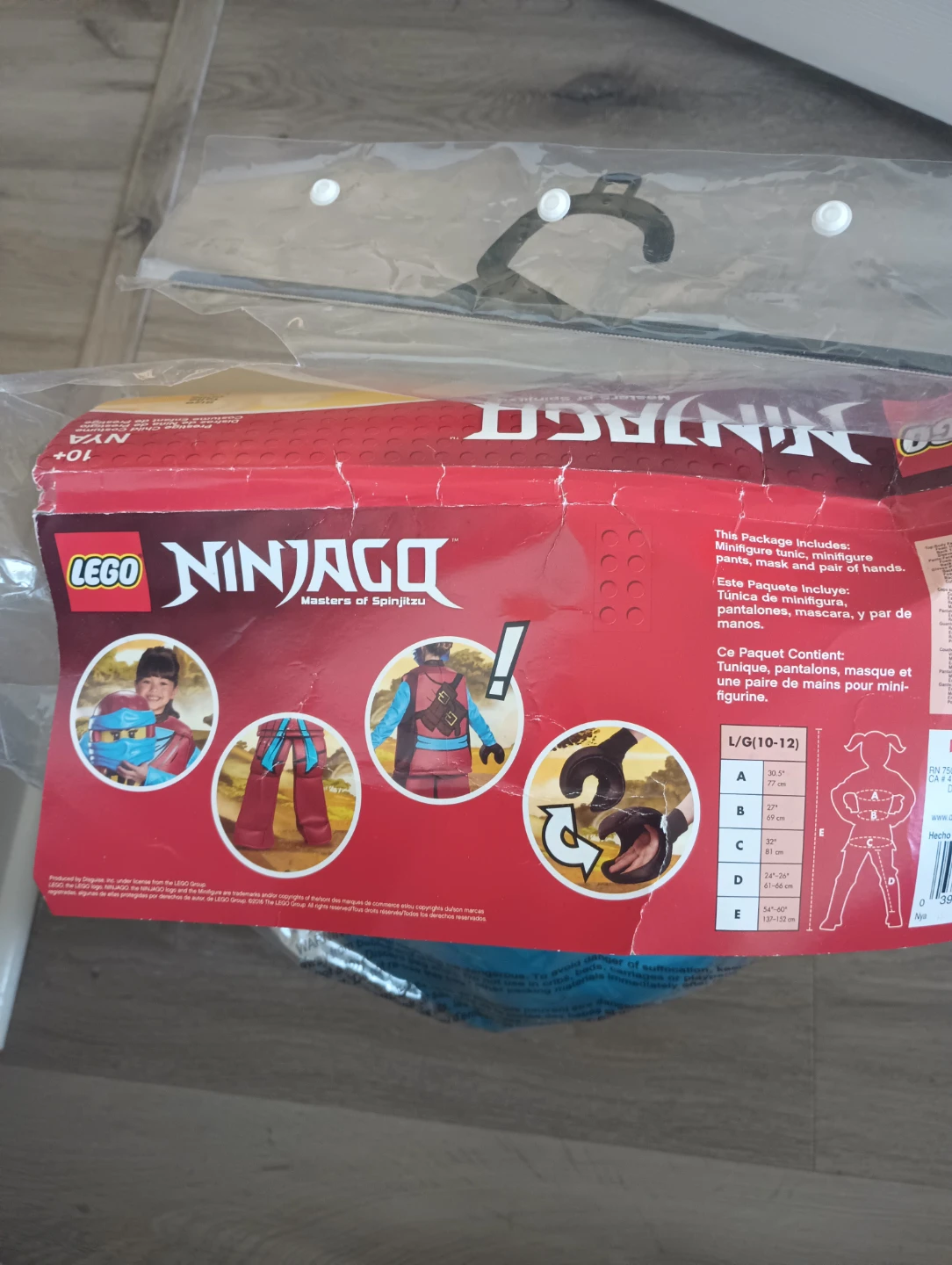 LEGO Ninjago Nya Costume Large 10-12