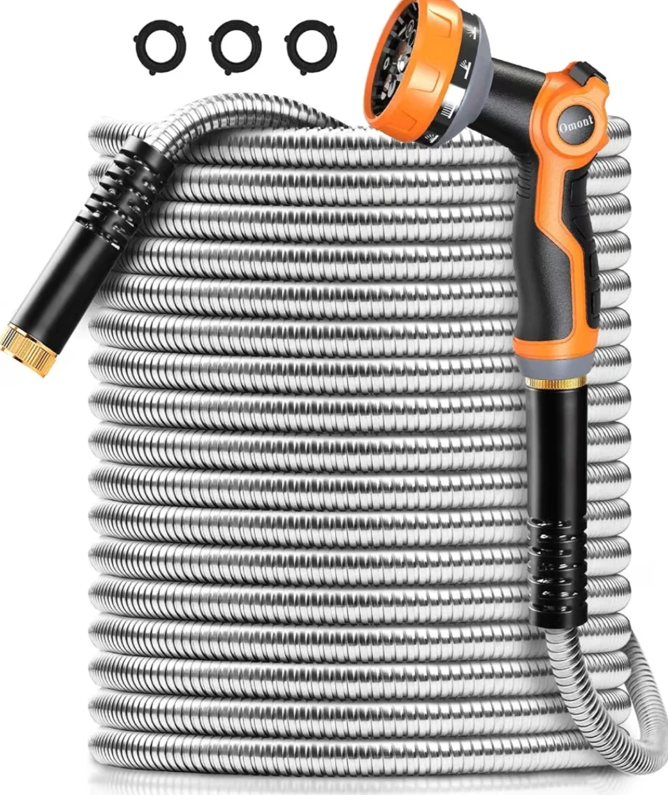 Brand New Omont Stainless Steel Garden Hose