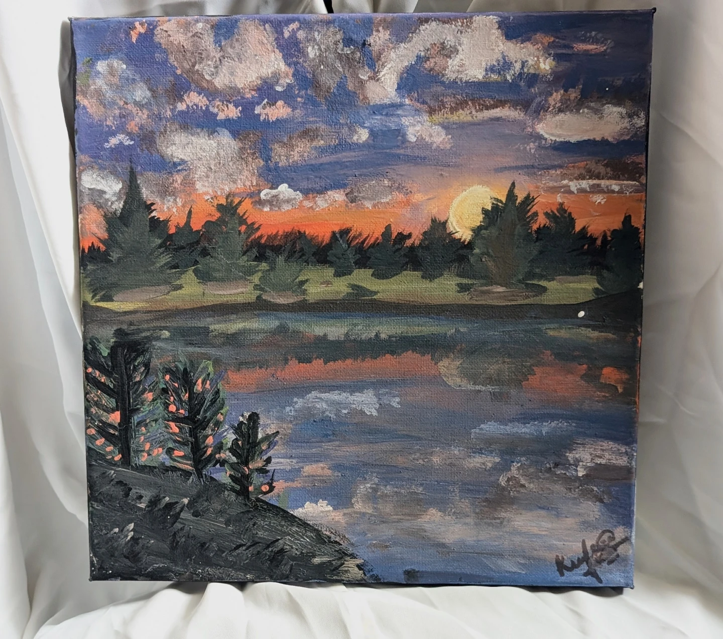 Original Hand-Painted Landscape Canvas