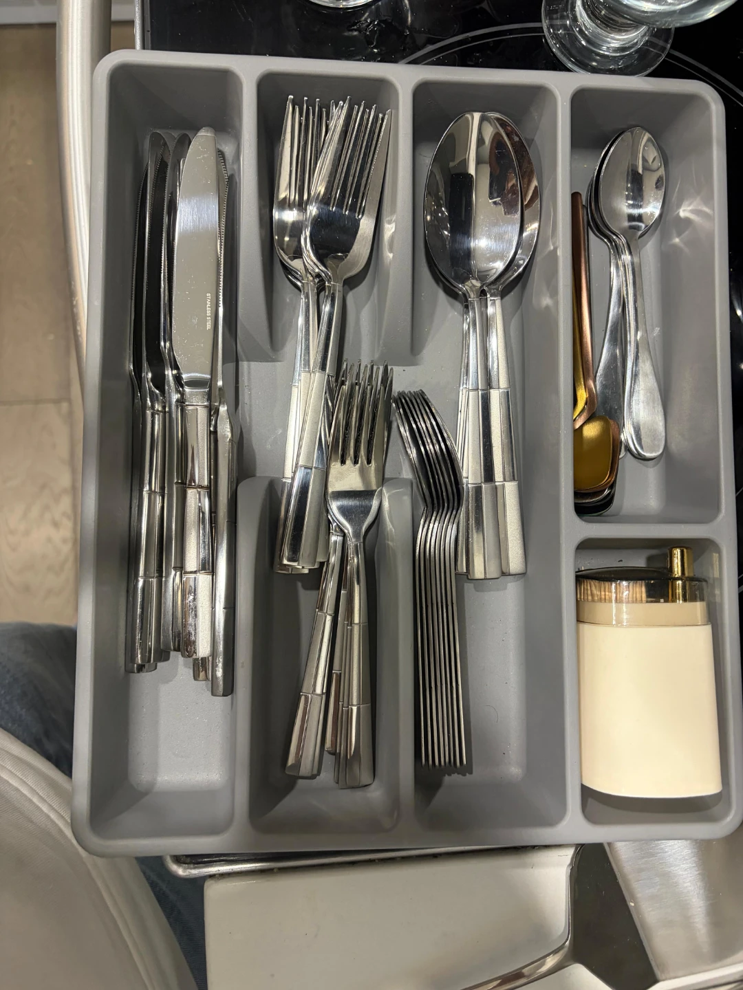 Stokes Matrix Mirror Flatware Set* 8 - photo 4