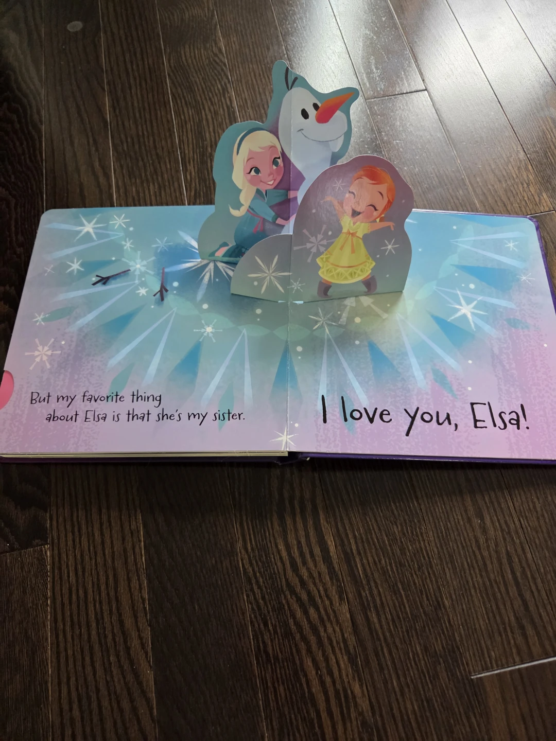 Disney Frozen Anna Loves Elsa Interactive Book - photo 4