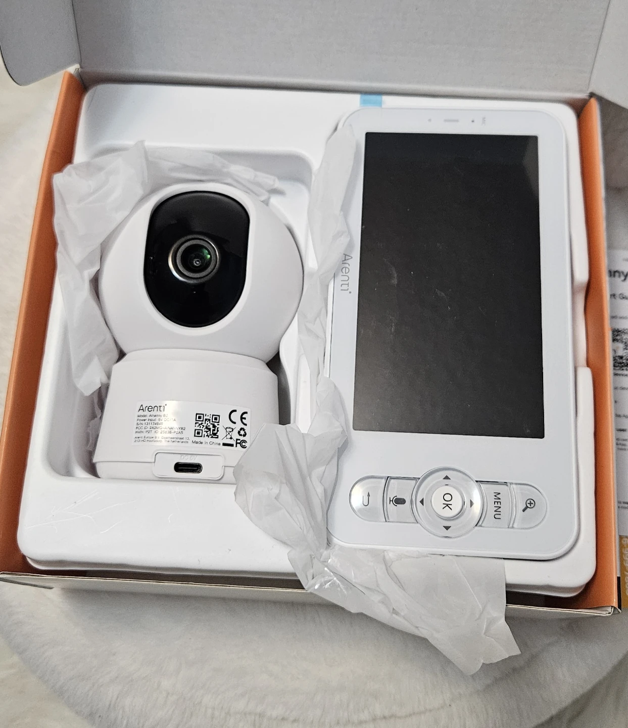 Arenti Alnanny B2 Wi-Fi Video Baby Monitor Kit - photo 2