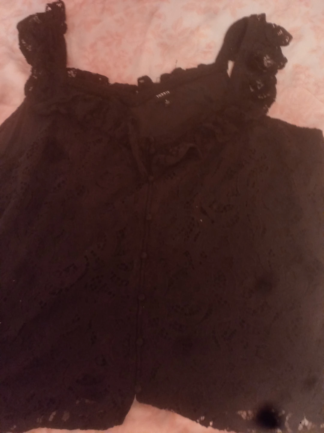 Torrid Black Lace Top