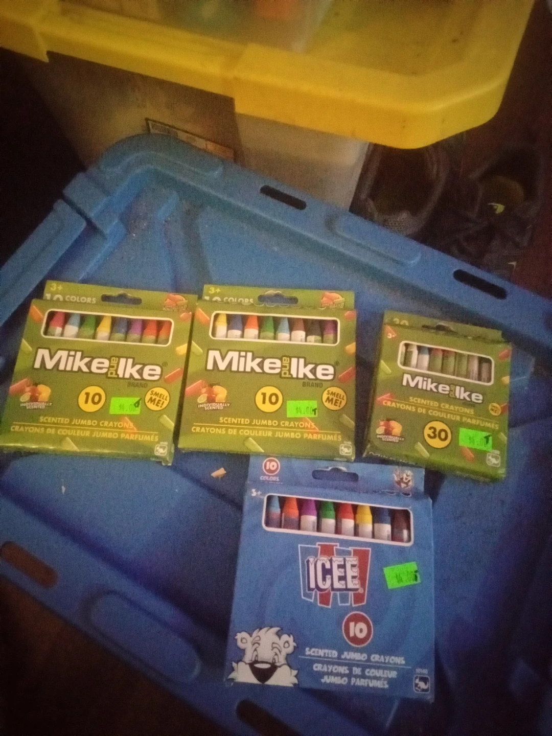 Mike and Ike and ICEE Scented Jumbo Crayons