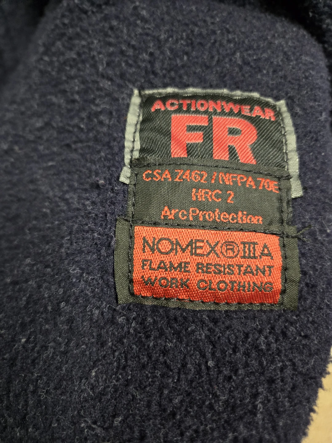 XLT Blue Flame Resistant Fleece Jacket - photo 2