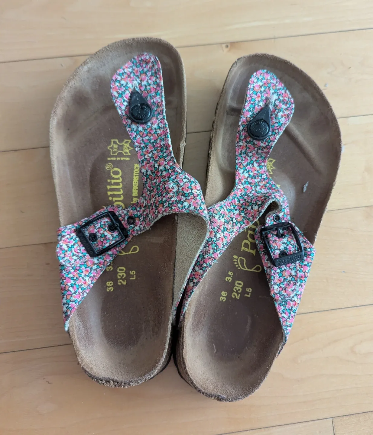 Papillio Birkenstock Sandals Flower Print
