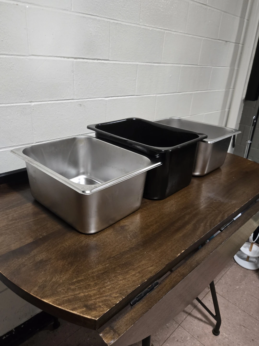 3Pc Half-Size Commercial Hotel Steam Pans - photo 3