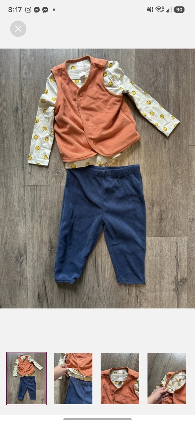 Joe Fresh baby outfit 12-18M