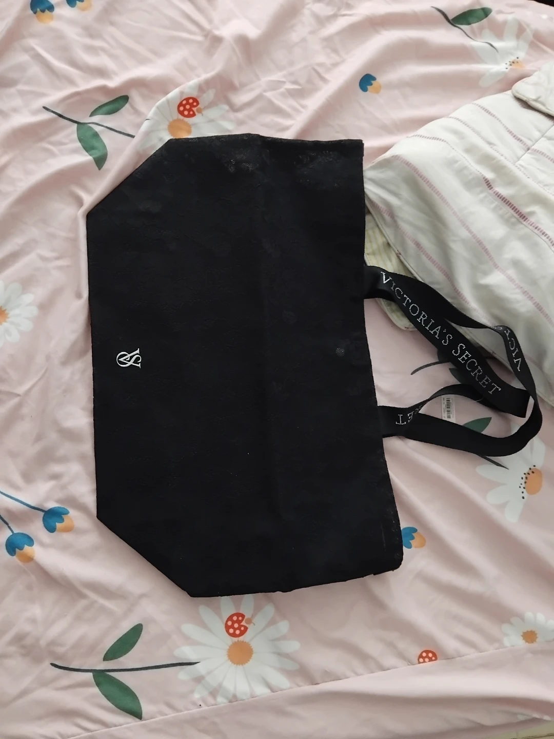 Victoria's Secret Black Tote Bag