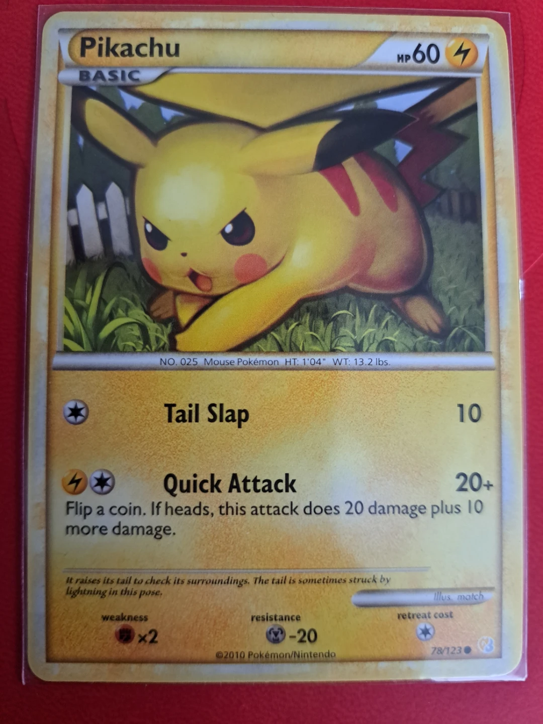 Pikachu 78 HeartGold SoulSilver