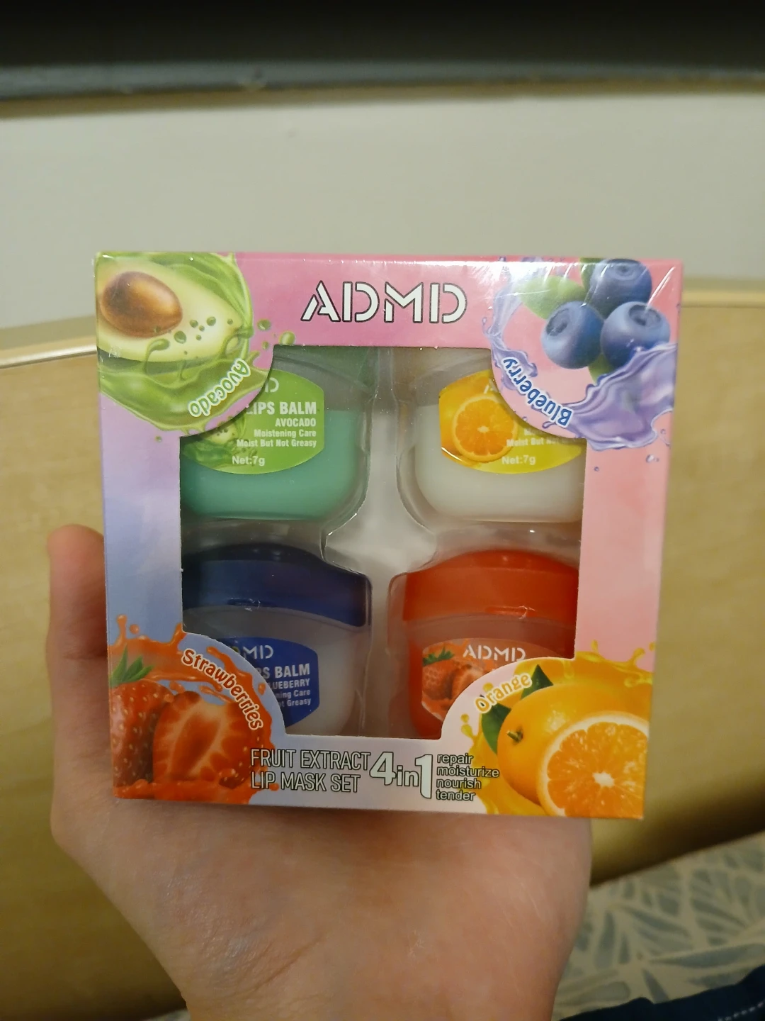 Fruit Extract Lip Mask Set