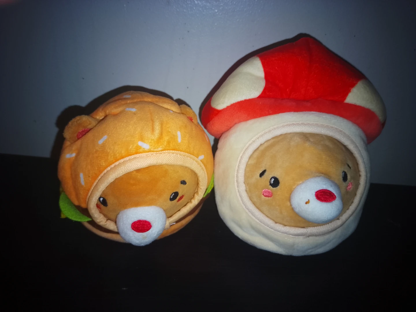 Set of 2 Plush Toy Animals in Costumes