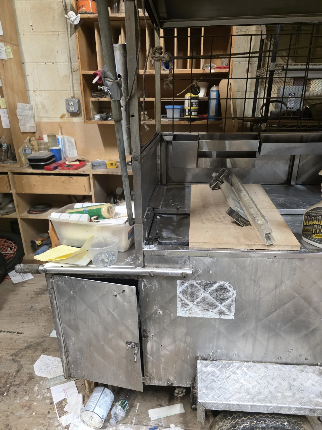 Stainless Steel Mobile Food Cart - photo 2