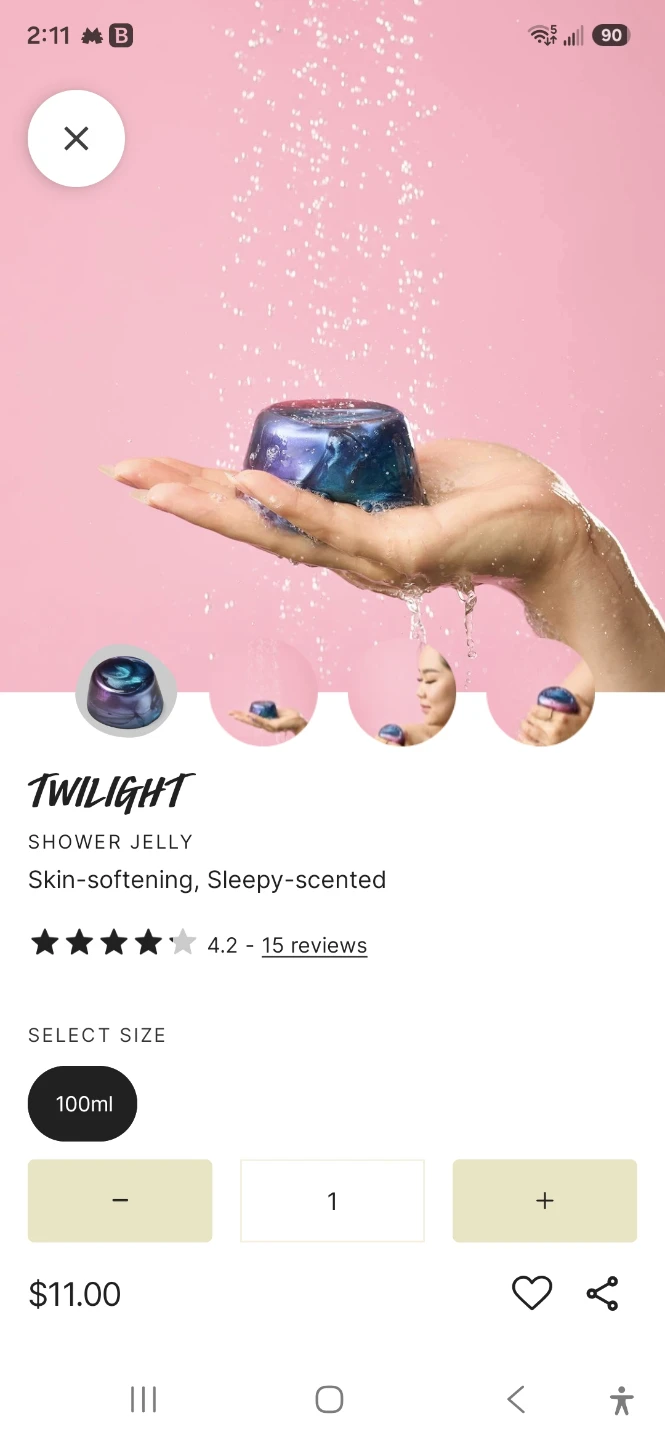 Lush Twilight Shower Jelly