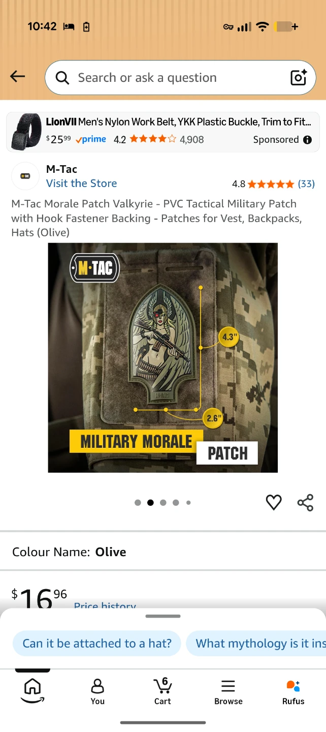 Tactical Morale Patch - photo 2
