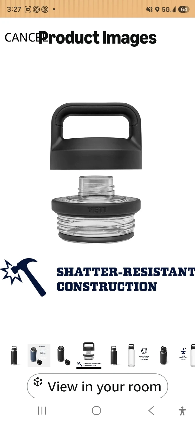 YETI Rambler Water Bottle - photo 4