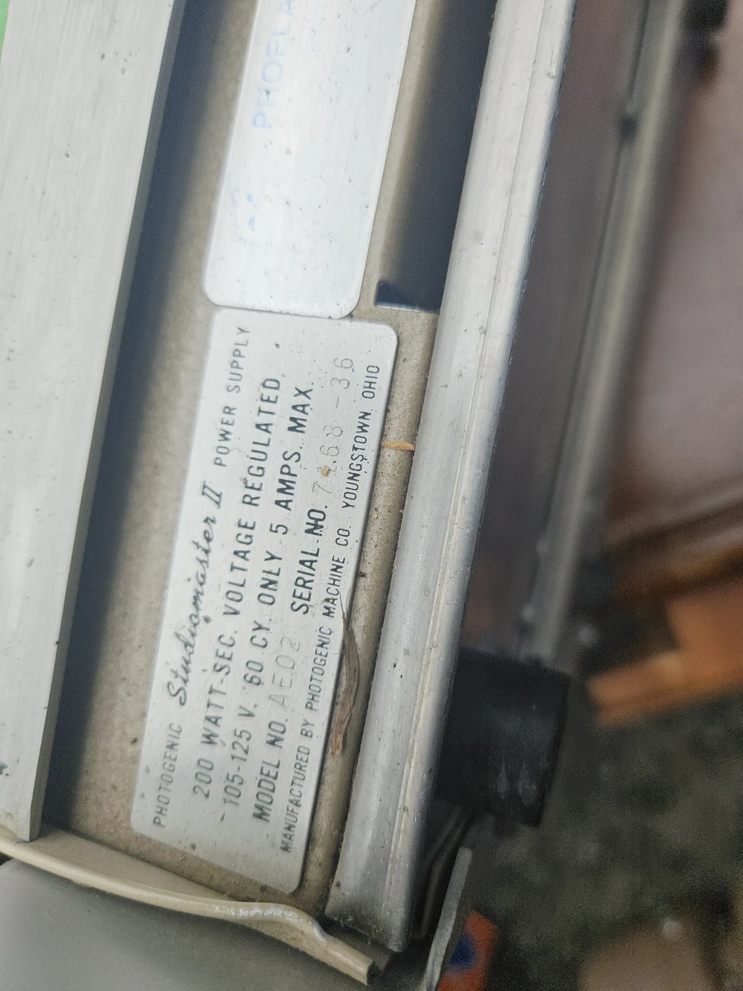 Photogenic Studiomaster II Flash Power Supply - photo 3