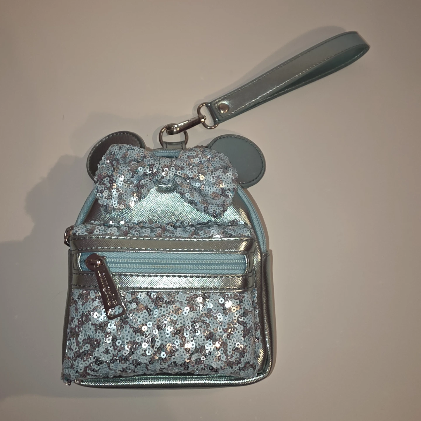 Disney Parks Loungefly Sequin Wristlet belt waist bag