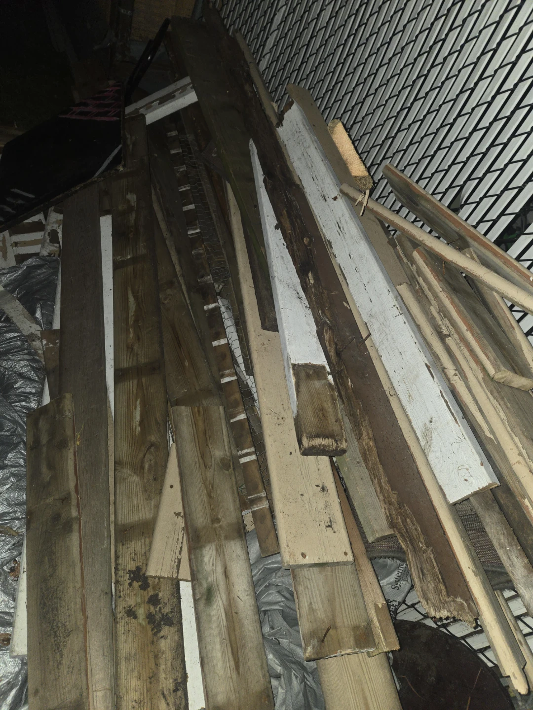 Assorted Reclaimed Scrap Wood Pieces - photo 2