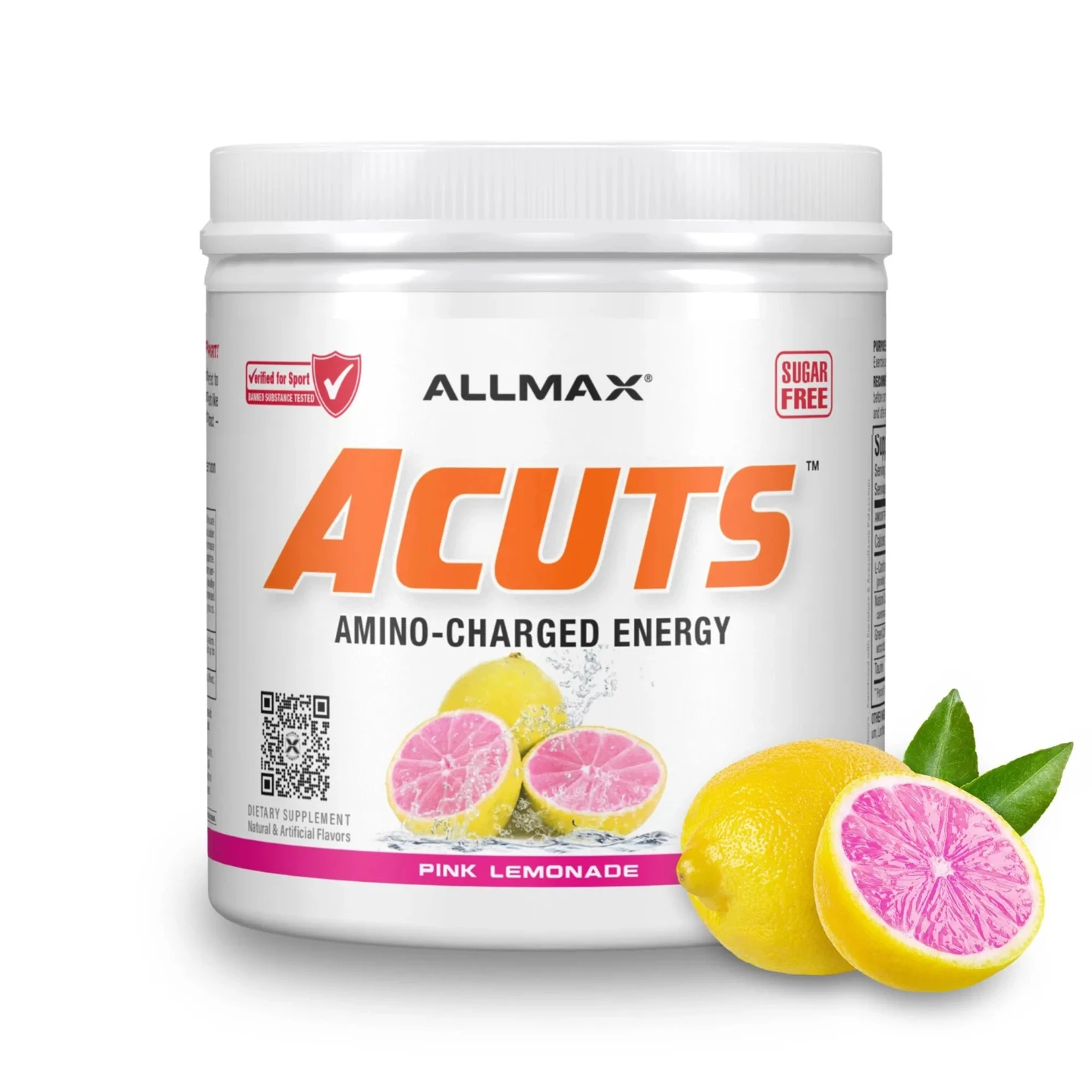 Allmax ACuts: Amino-Charged Energy Drink (Pink Lemonade)