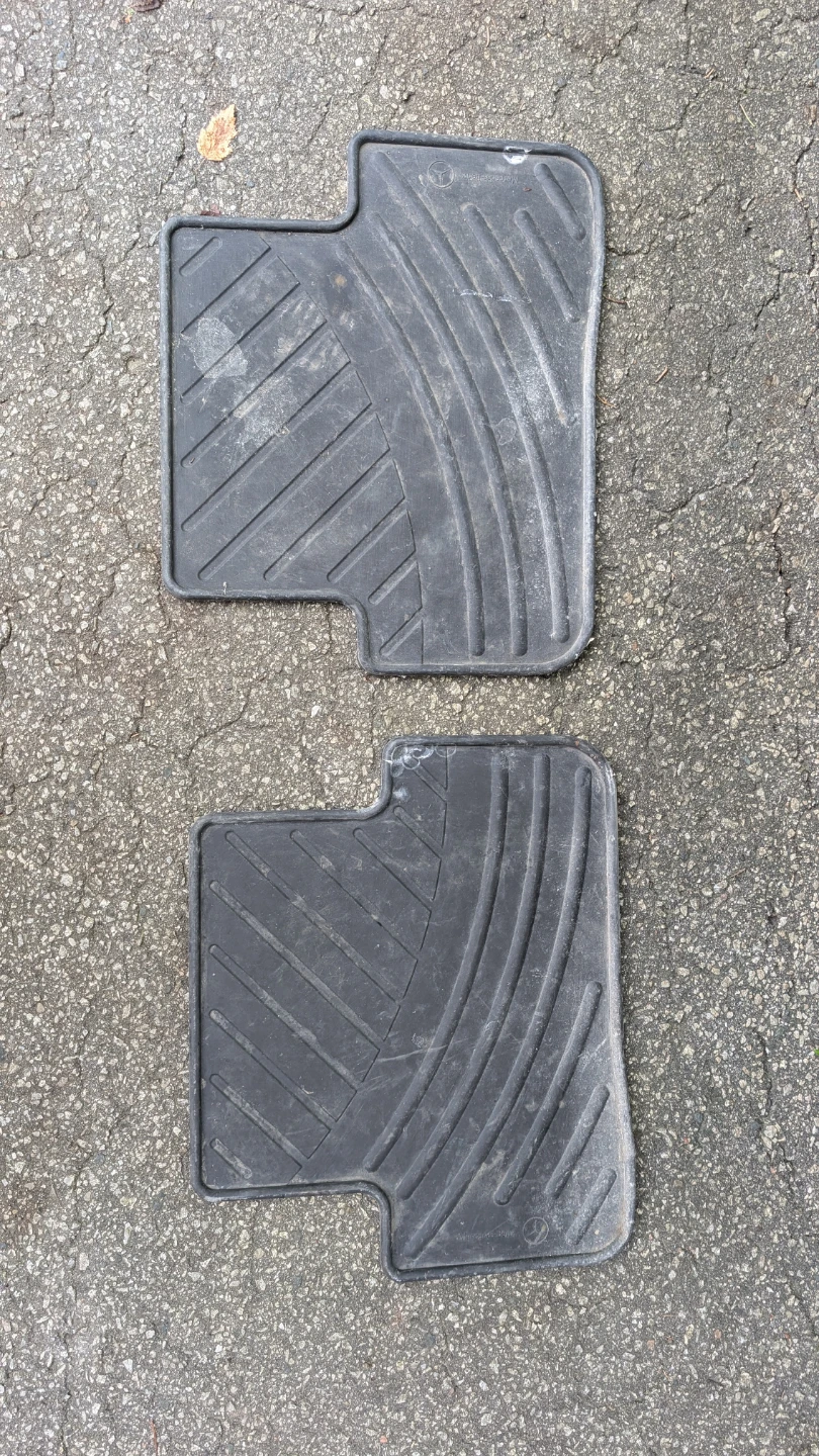Mercedes-Benz Rubber Floor Mats