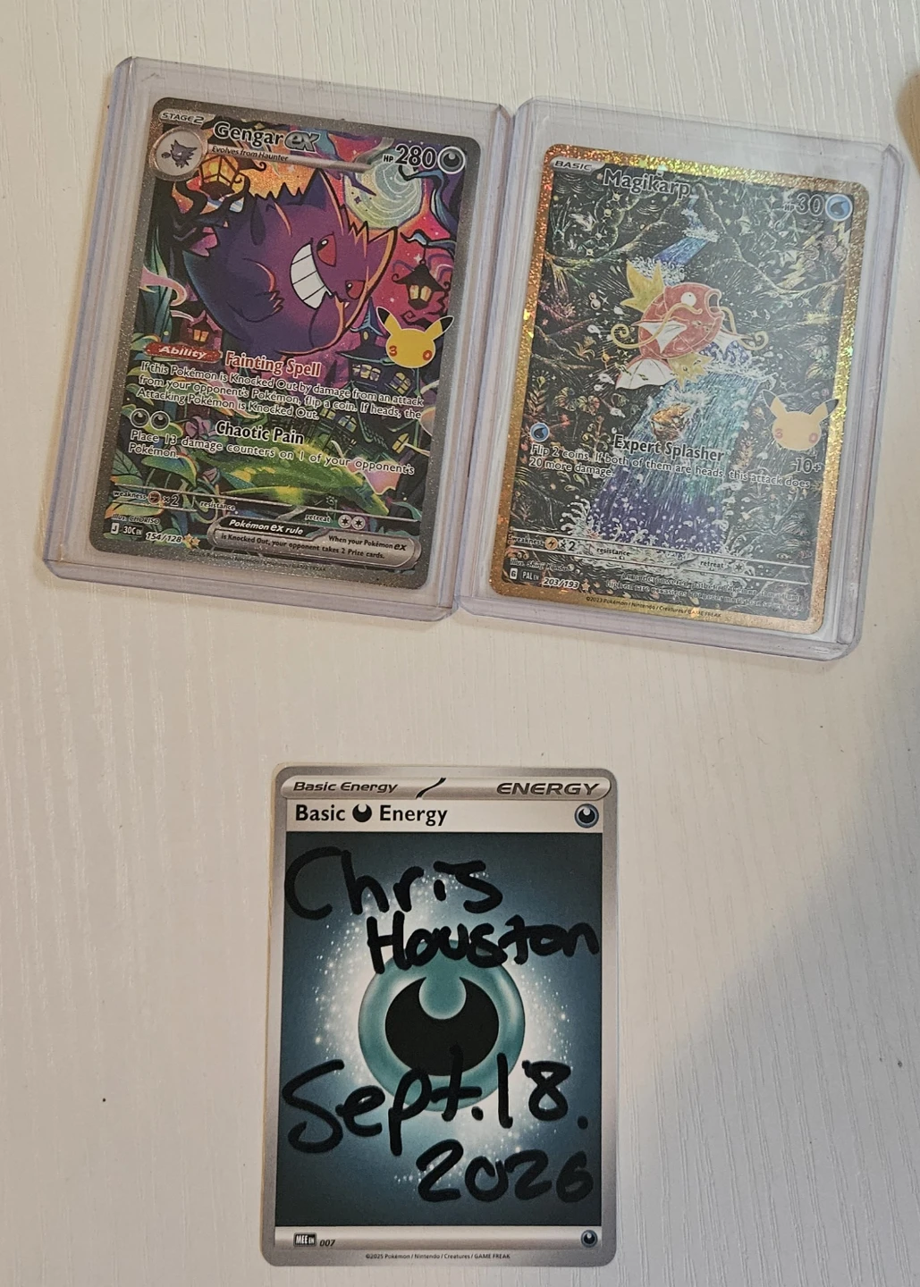 Gengar Ex and Magikarp